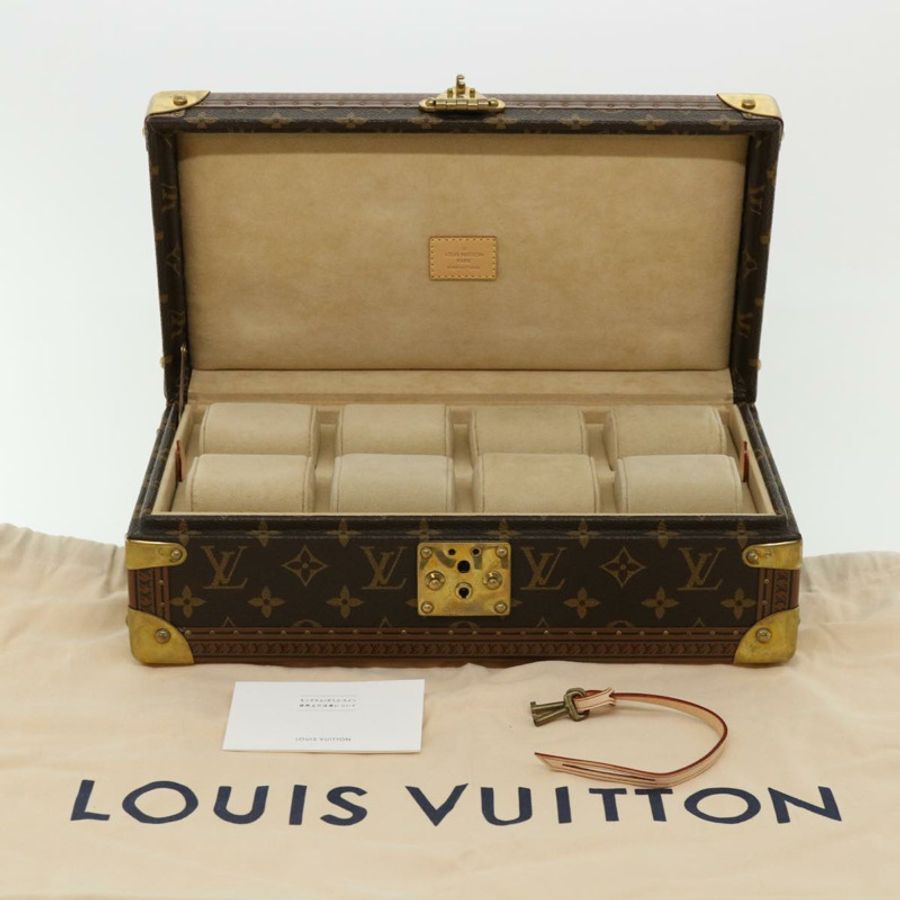 【日本直送】路易威登 Monogram Coffret 8 Montor Trunk 手錶盒 M20016 LV Auth 29887S-11