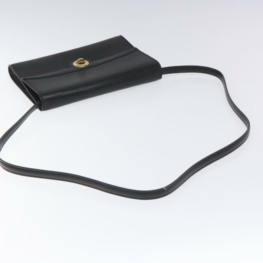 【日本直送】路易威登 Epi Pochette Arche 單肩包 黑色 M52572 LV 正品 110161-6