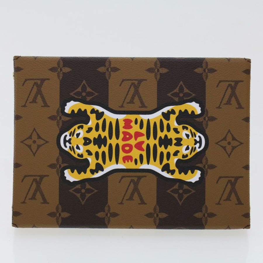 【日本直送】路易威登條紋虎紋紙盒 NIGO 棕色 GI0718 LV 正品 43816S-4