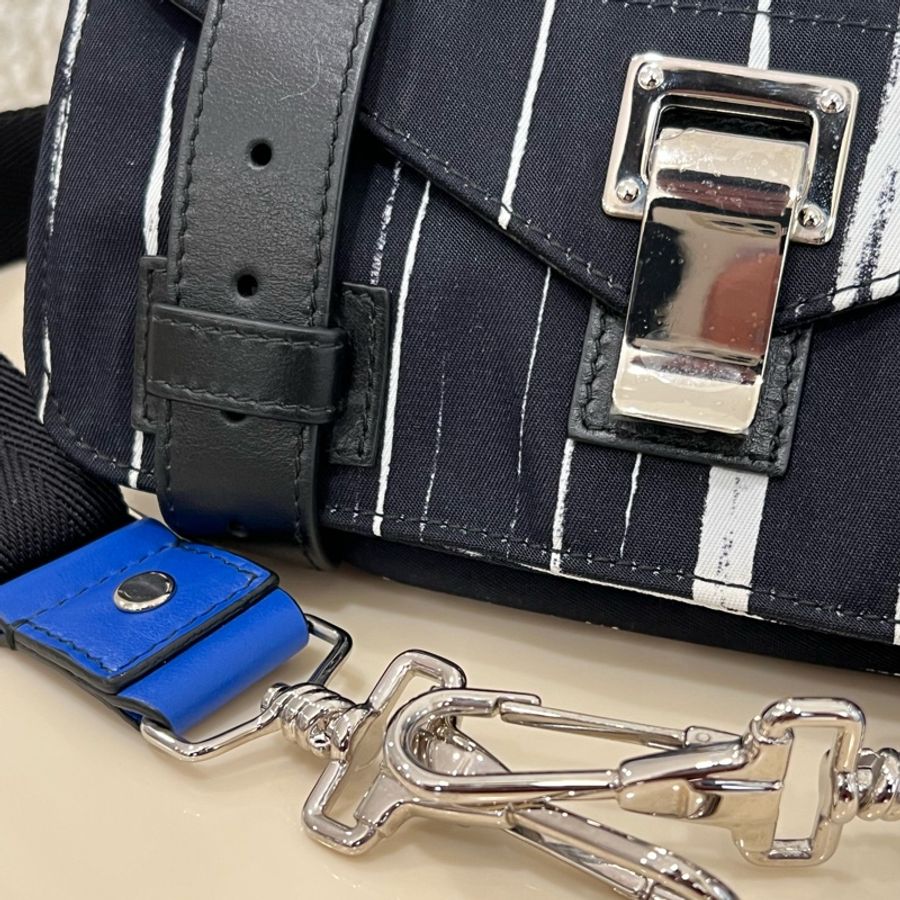 Proenza Schouler Mini Pouch 斜背包(丹寧藍)全新未使用-2