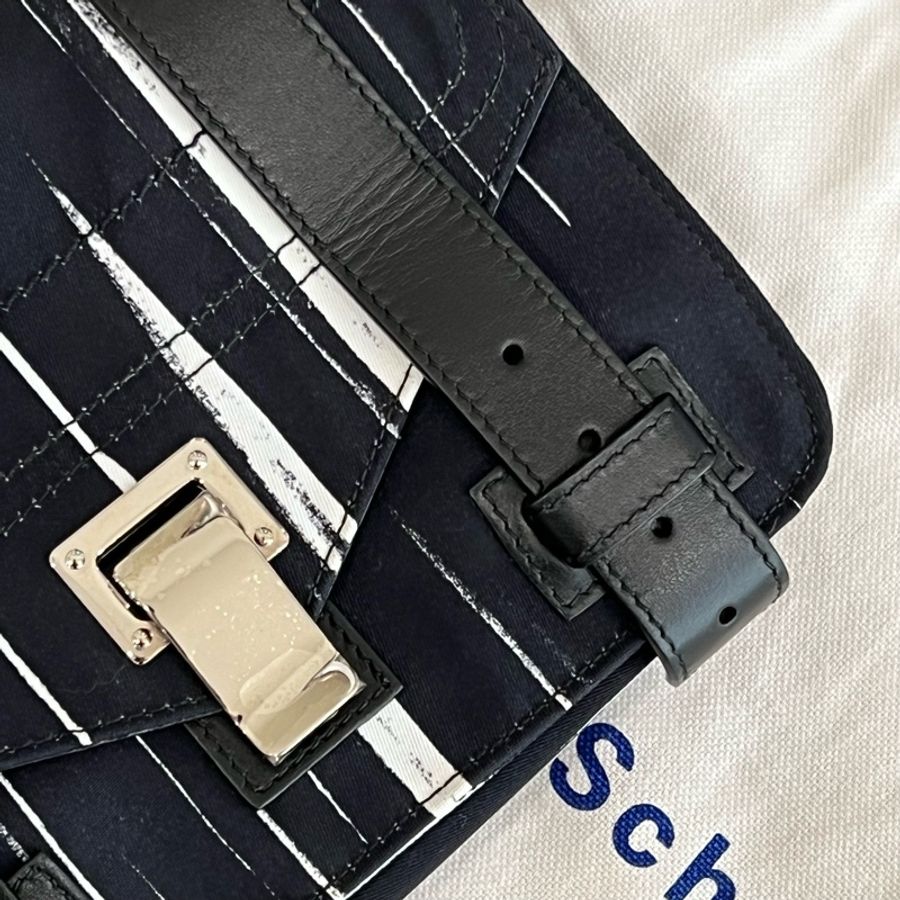 Proenza Schouler Mini Pouch 斜背包(丹寧藍)全新未使用-7