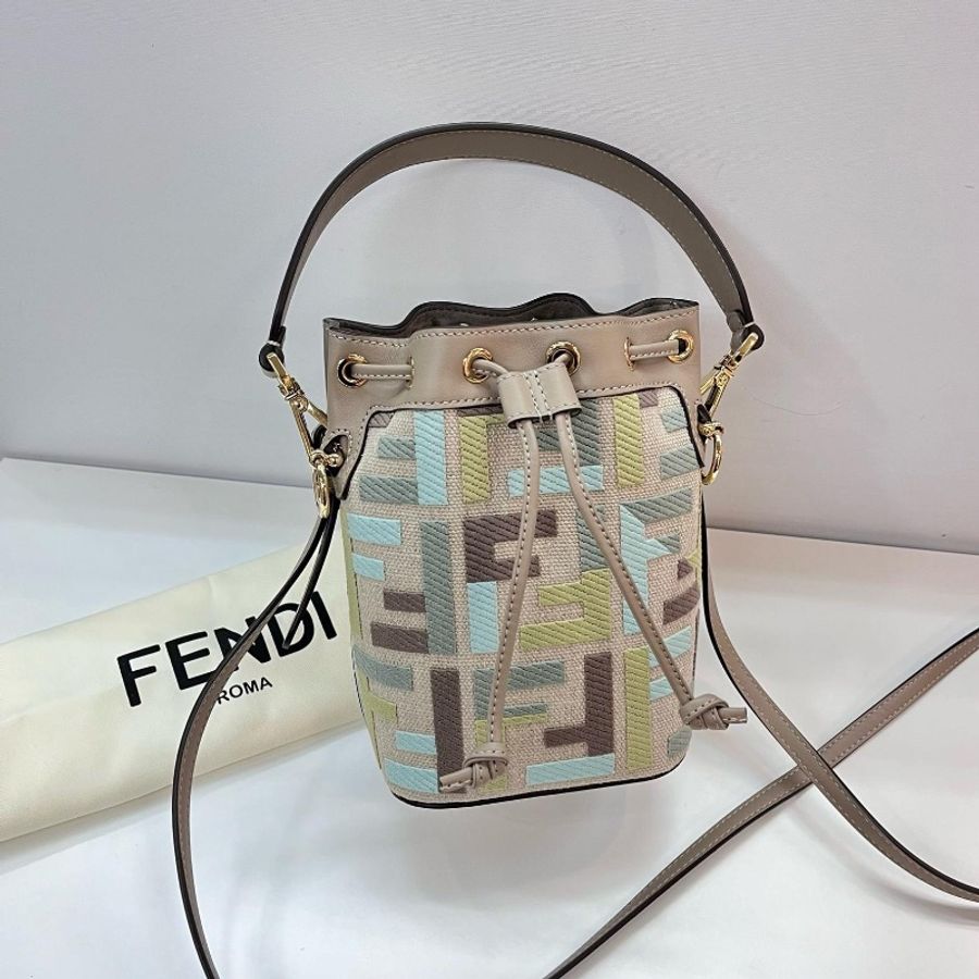 Fendi bucket 8BS093 ( Beige / Color )-0