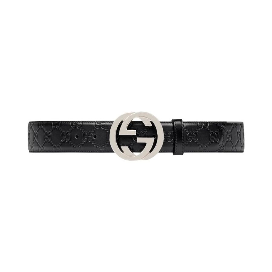 GUCCI GG BELT WITH INTERLOCKING G BUCKLE-1