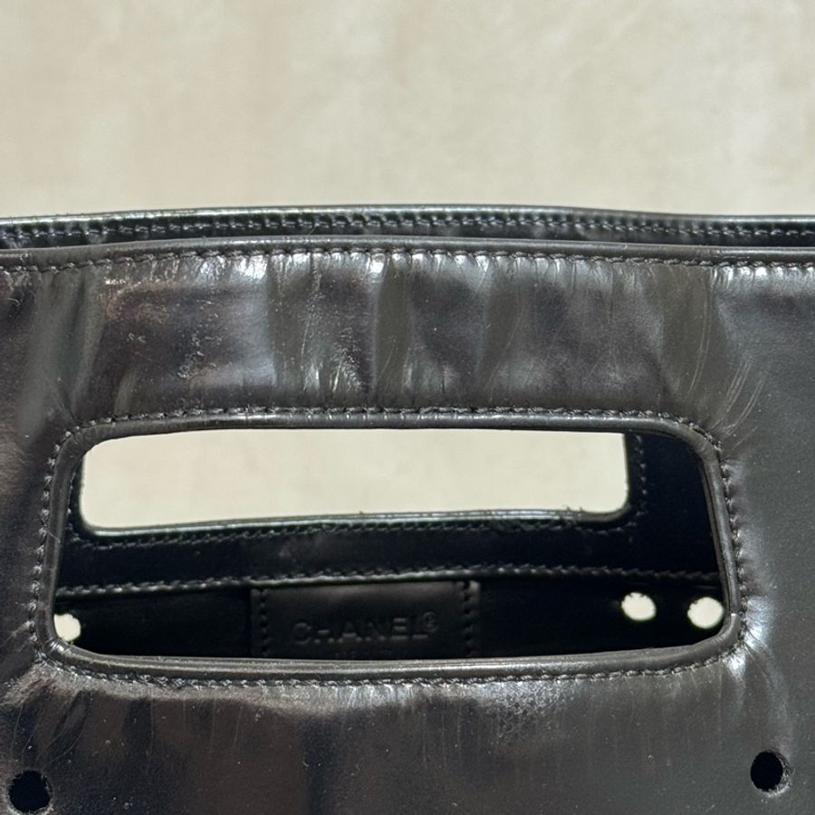 (出清特價)CHANEL 後空雙C托特手提包-28