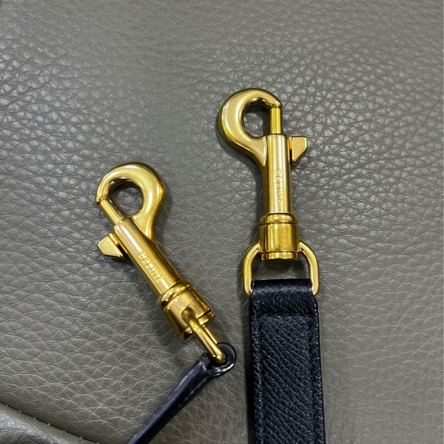 Celine belt bag mini 黑色 大號鯰魚包-20