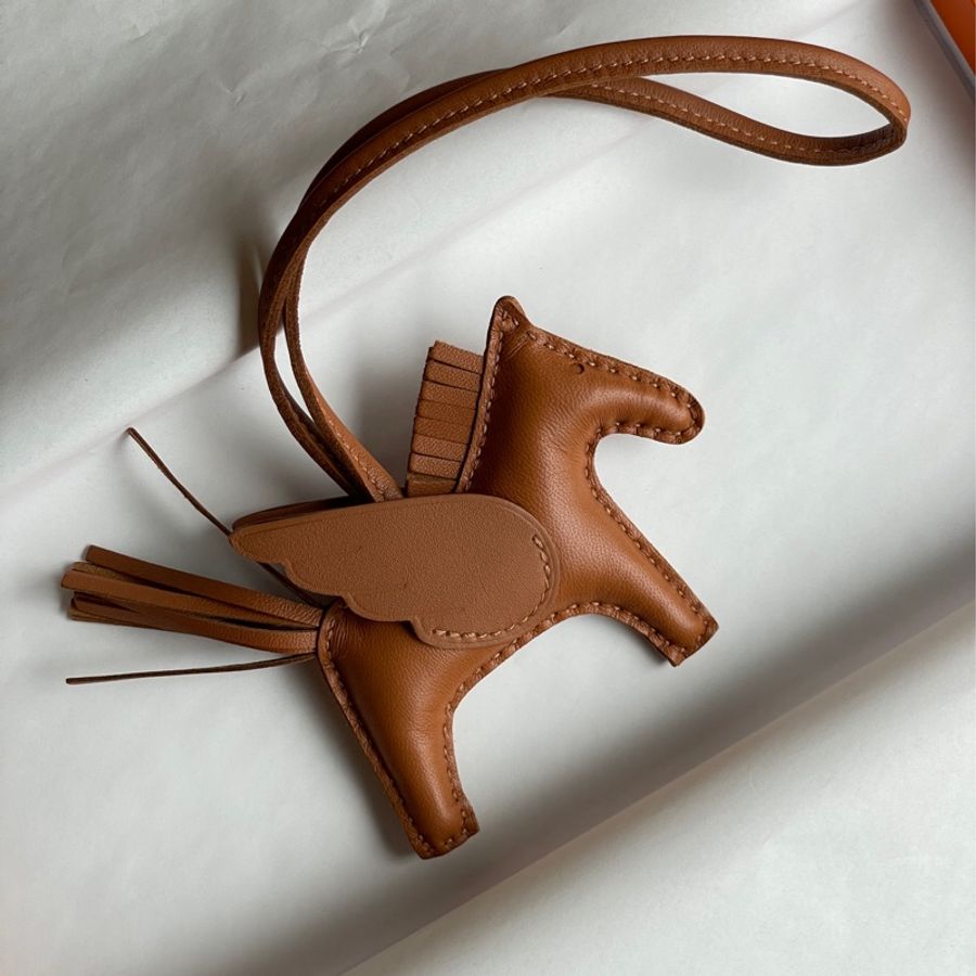 Hermes 愛馬仕 Rodeo PM 金棕小飛馬🐎全新全配-1