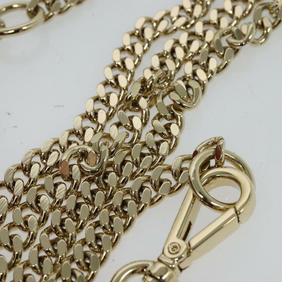 【日本直送】Chloe 鏈條 Georgia 單肩包 皮革 紅色 金色 正品 am8513-7