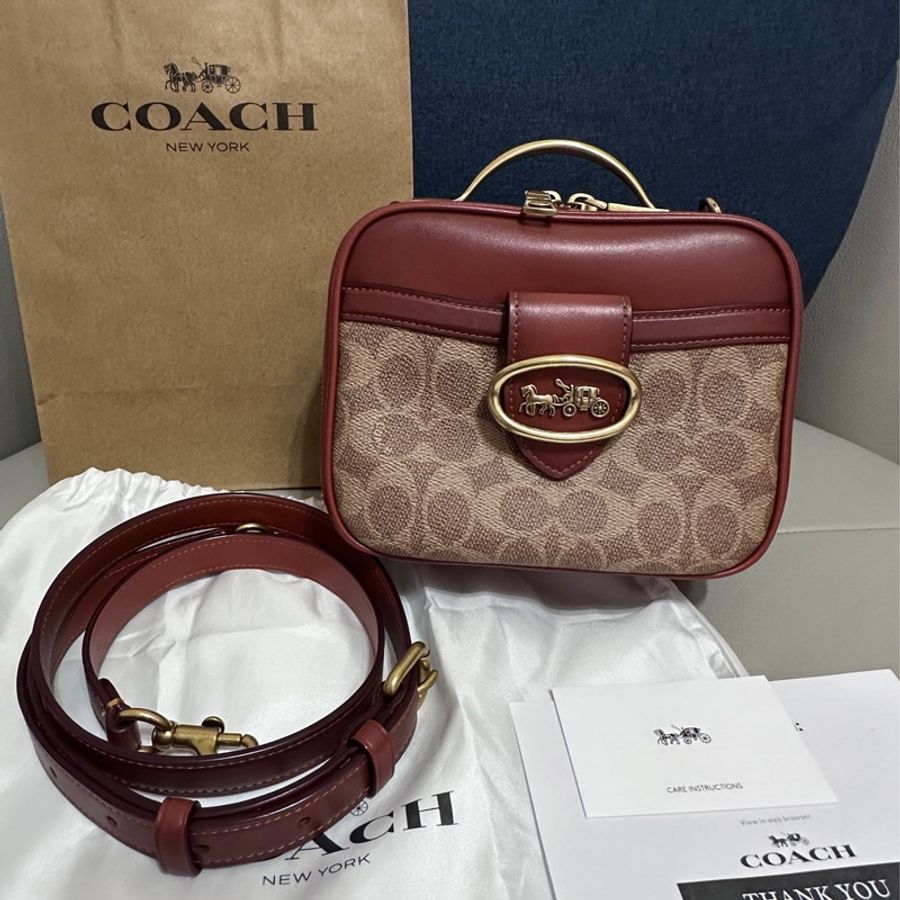 Coach 高端1941系列復古餐盒包-0