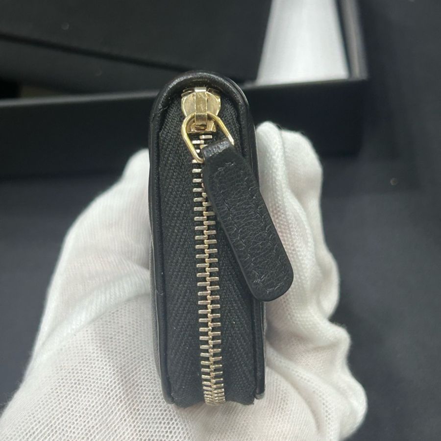 Chanel 黑銀 零錢包/卡包 配件齊全 好價🔥-4