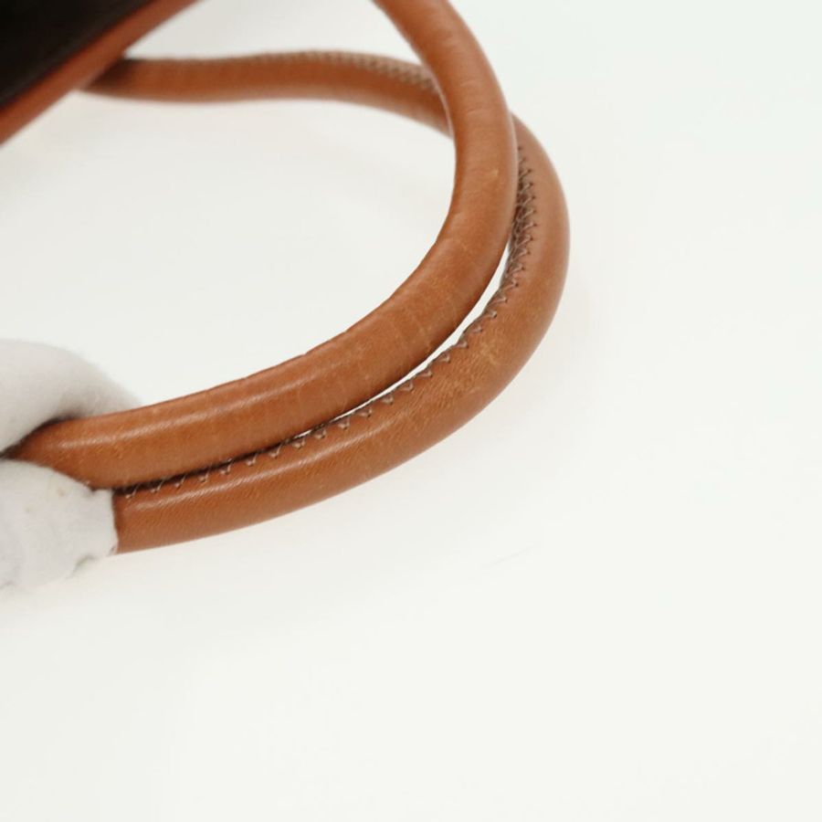 【日本直送】CELINE Macadam帆布手提包 PVC皮革 棕色 金色 正品 96231-6
