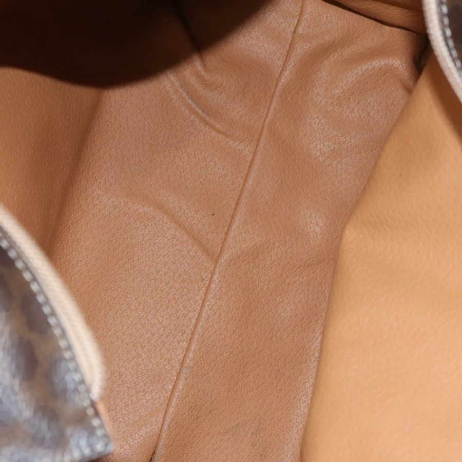【日本直送】CELINE Macadam帆布手提包 PVC皮革 棕色 金色 正品 96231-10