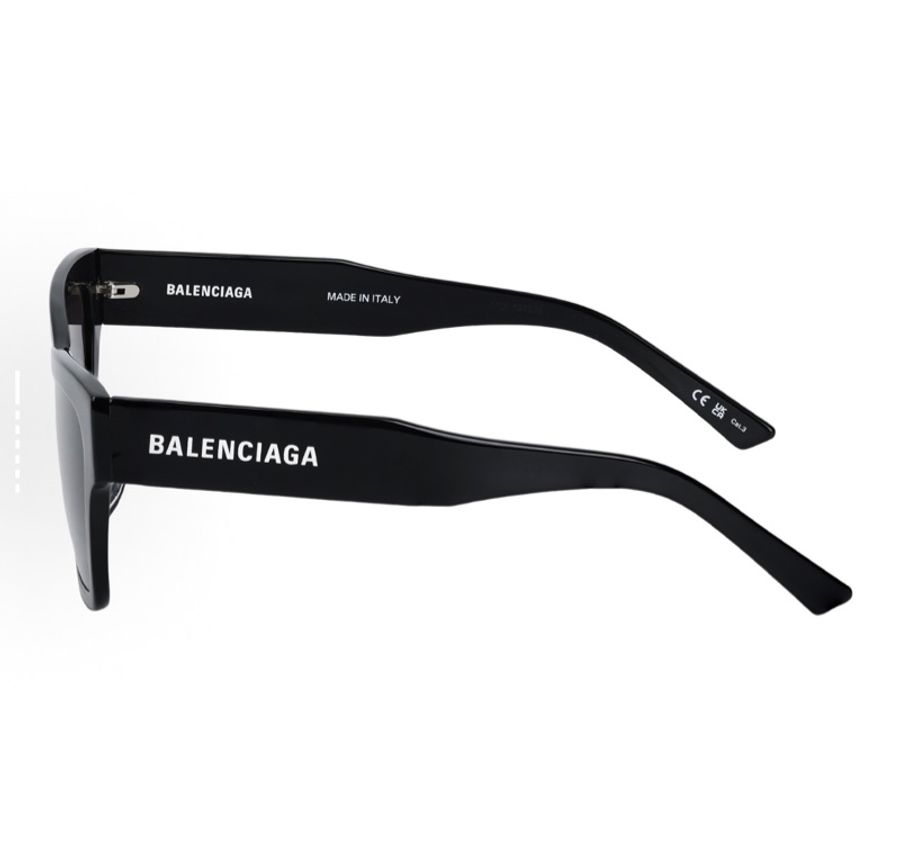 Balenciaga巴黎世家 太陽眼鏡 男女同款 黑色-3