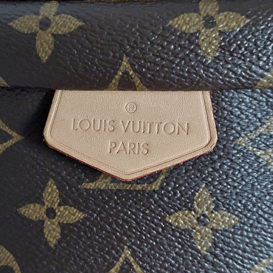 LV M43644 Bumbag🎀現品實拍 🎀 9.3成新Monogram老花字紋 腰包 斜背包 胸口包-42