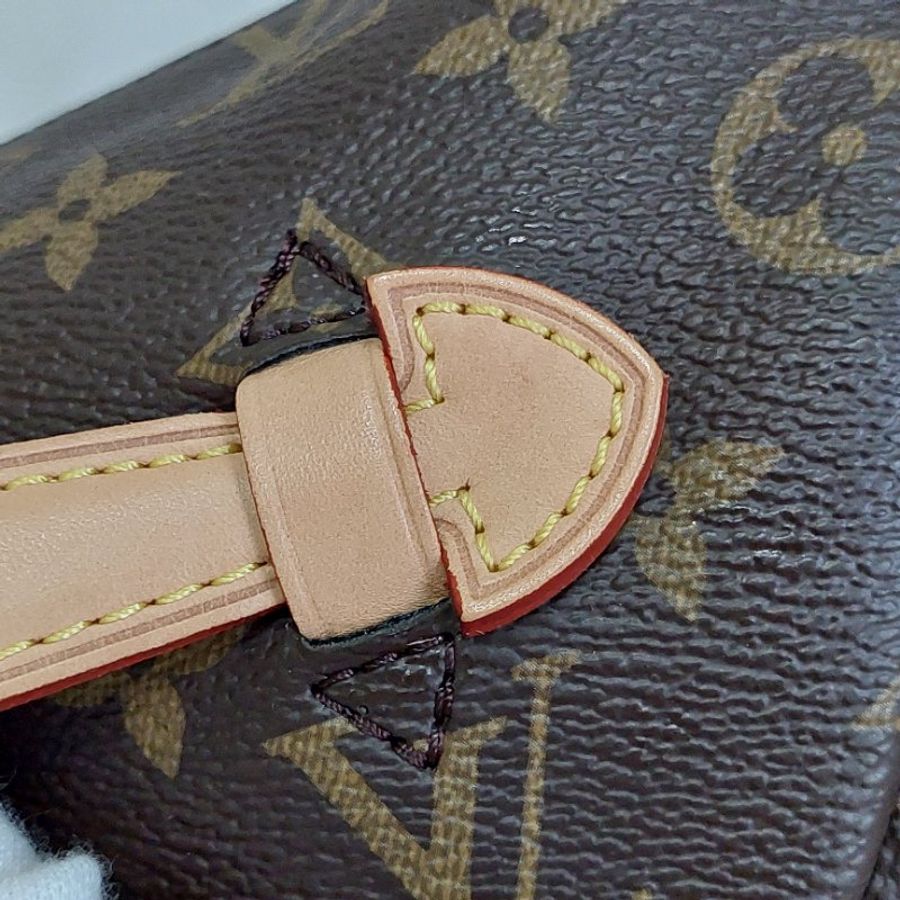 LV M43644 Bumbag🎀現品實拍 🎀 9.3成新Monogram老花字紋 腰包 斜背包 胸口包-82