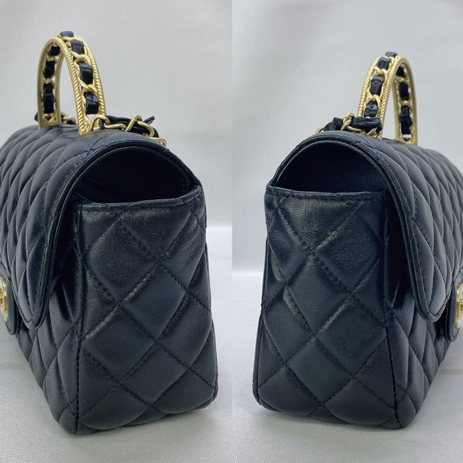 CHANEL 季節黑金手柄Handle 20-2
