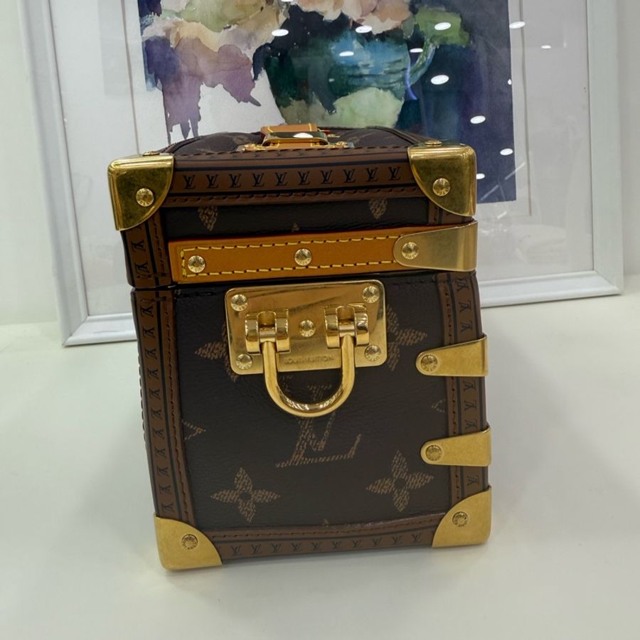Louis Vuitton LV SQUEEZE TRUNK  M13930/經典老花包 全新 25年新款 新鮮熱辣-3