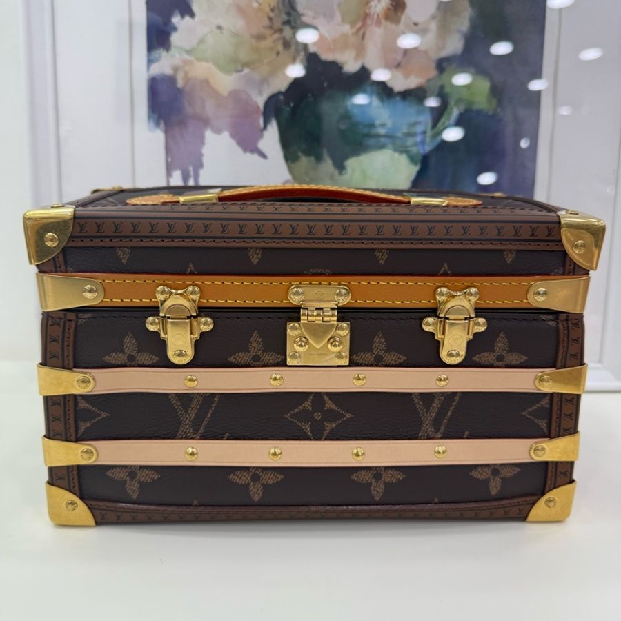 Louis Vuitton LV SQUEEZE TRUNK  M13930/經典老花包 全新 25年新款 新鮮熱辣-6