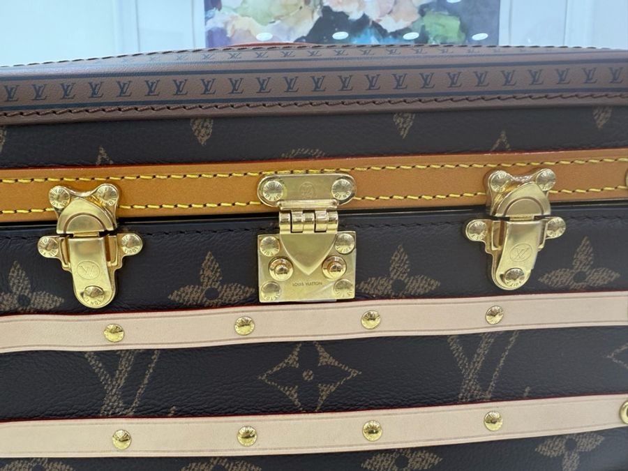 Louis Vuitton LV SQUEEZE TRUNK  M13930/經典老花包 全新 25年新款 新鮮熱辣-14