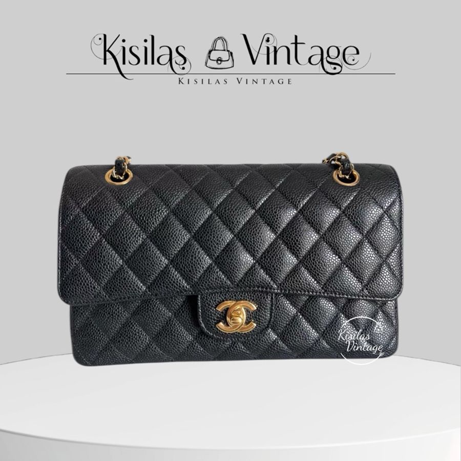 Chanel Lambskin CF25 金扣-0