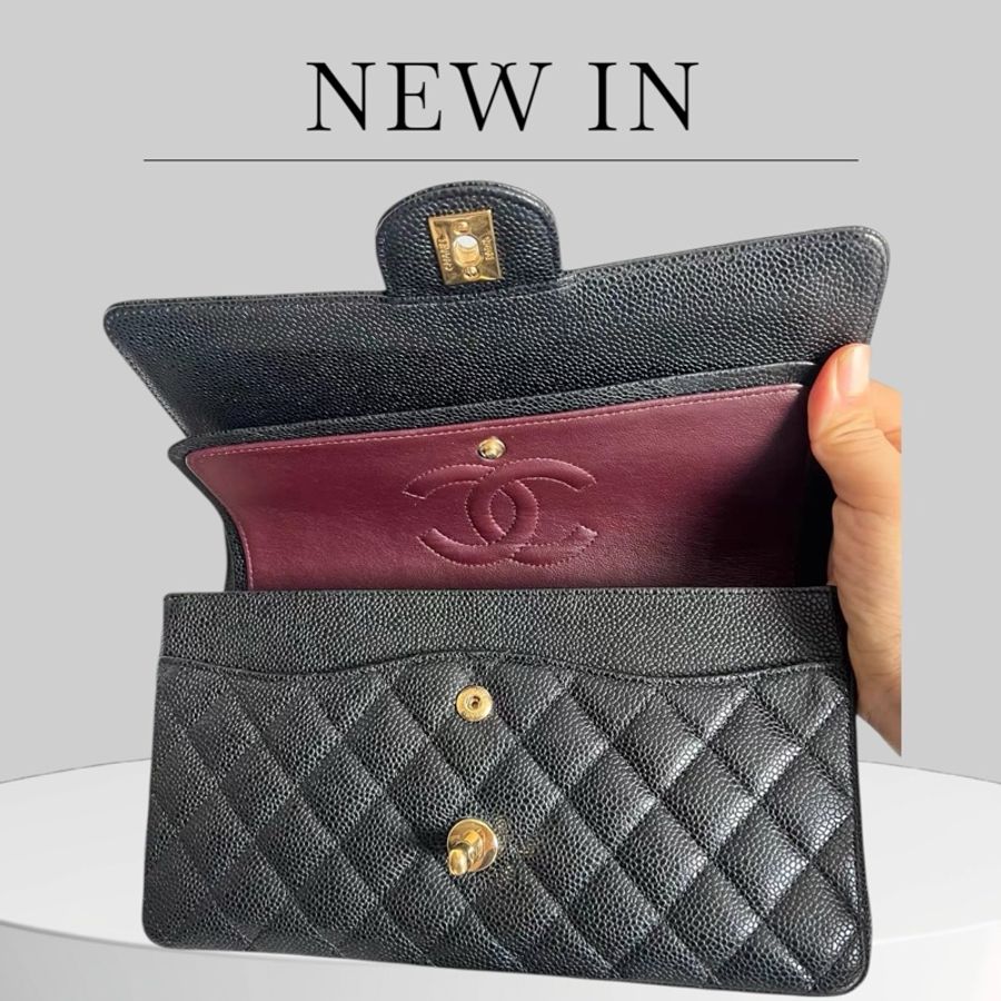 Chanel Lambskin CF25 金扣-4