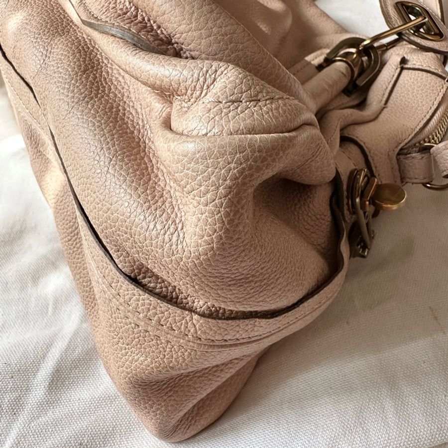 Chloe經典不敗粉色paraty系列中款-9