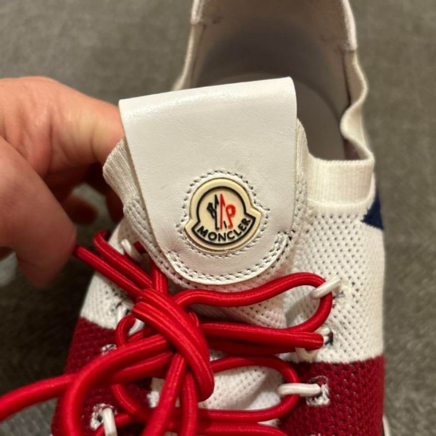 MONCLER#運動鞋#正品#藍白紅#歐規41-4