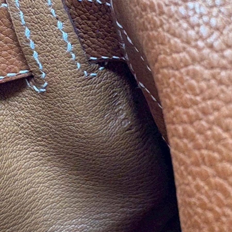 Hermes 銀釦凱莉郵差包 金粽馬鞍皮 Kelly messenger 24-20