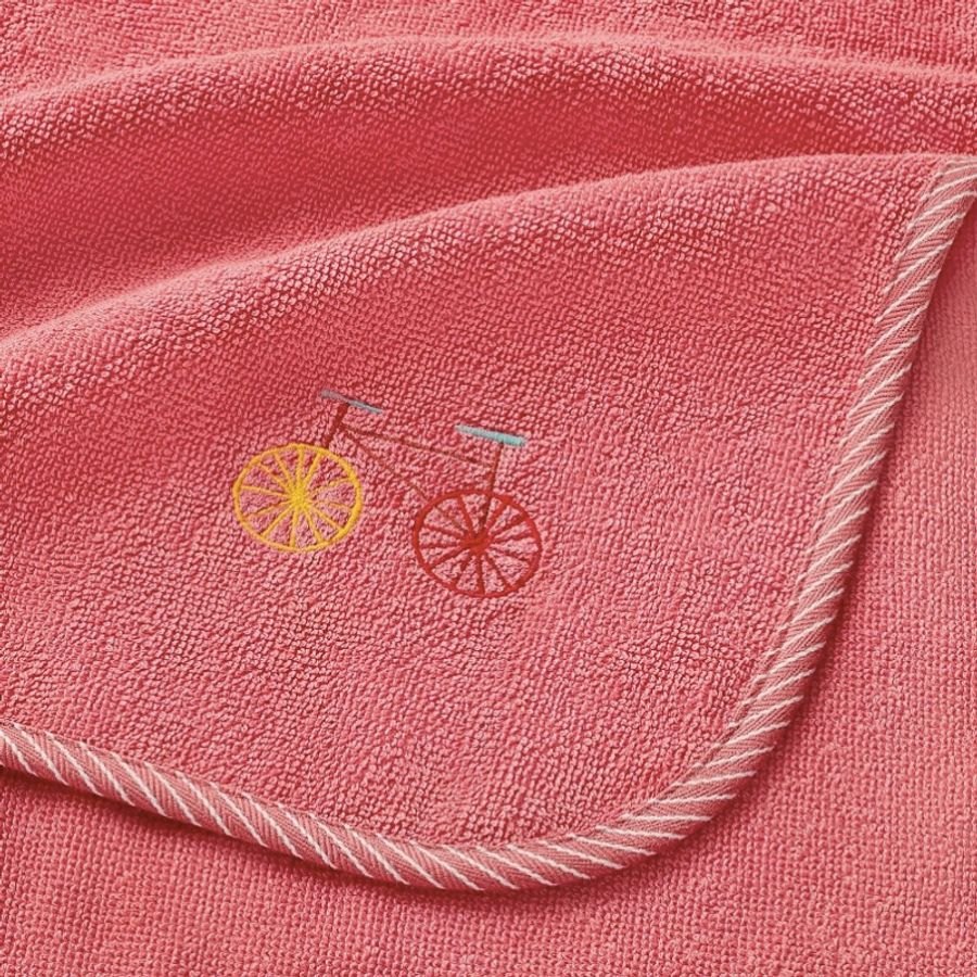 全新 HERMÈS 愛馬仕
Les Cabanes斗篷 Les Cabanes斗篷 丹寧藍 / 玫瑰色+覆盆莓紅 / cuivre-2