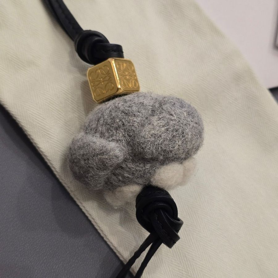 LOEWE 貓頭鷹吊飾 包掛-3