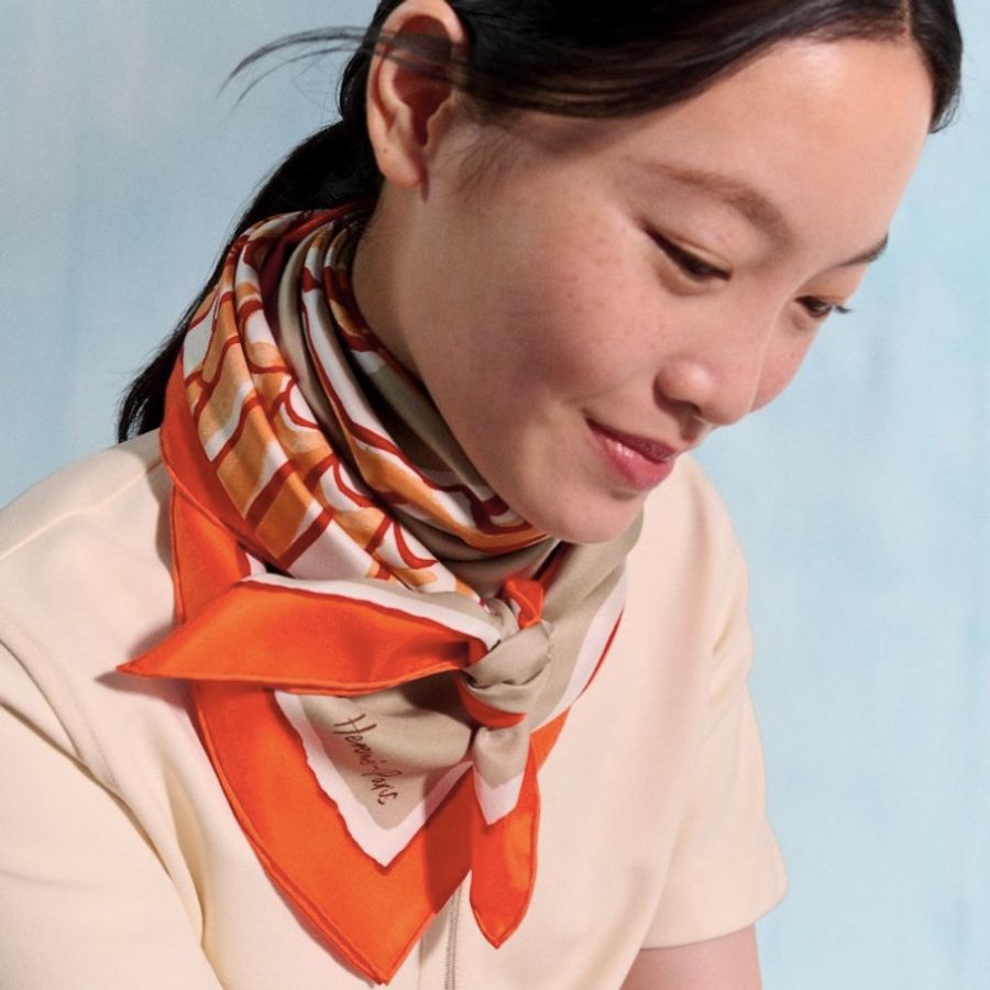 全新 HERMÈS 愛馬仕 Libre Comme Pegase 自由飛馬 90方巾-6