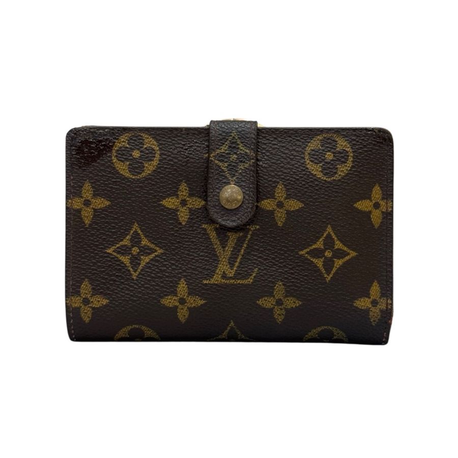 Louis Vuitton 滿版老花短夾-0