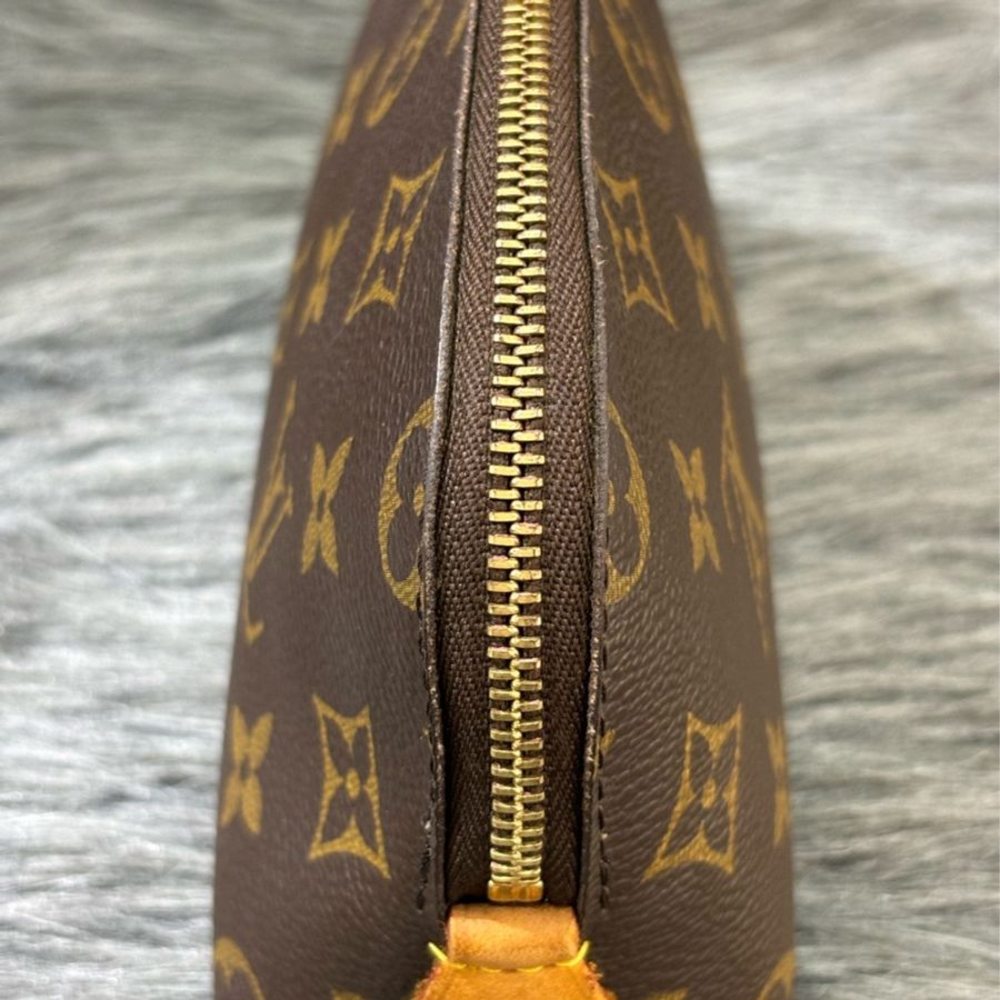 LV M47515 原花 老花 字紋 晚宴包 盥洗包 化妝包 小物包 拉鍊包-4