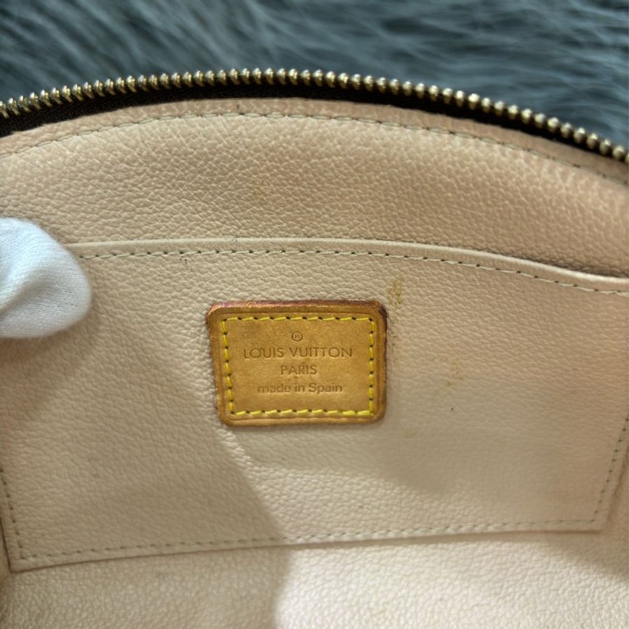 LV M47515 原花 老花 字紋 晚宴包 盥洗包 化妝包 小物包 拉鍊包-22