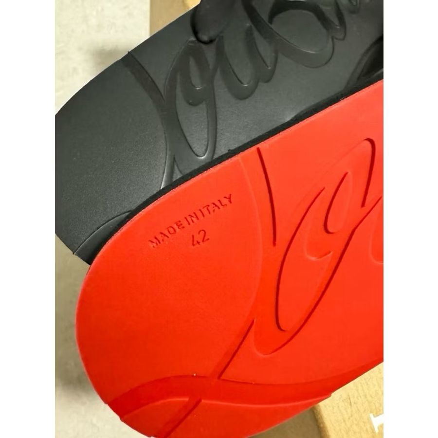 Christian Louboutin CL 紅底人字拖 夾腳拖-8