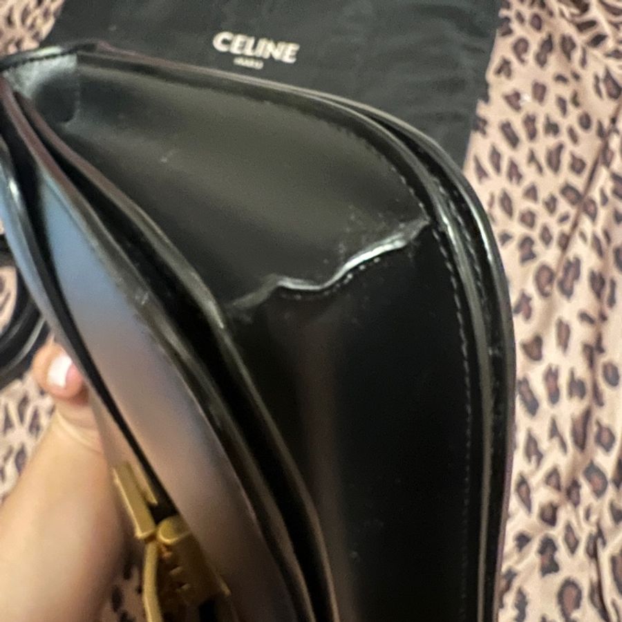 CELINE 牛皮Medium Classic Box-2