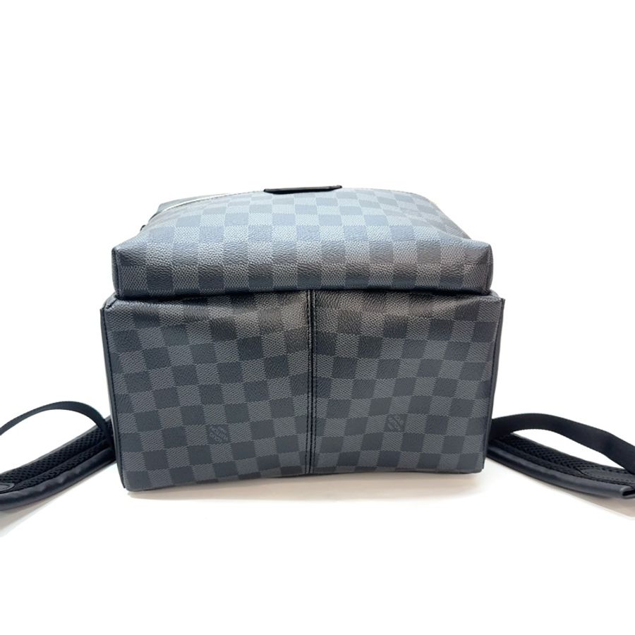LV 黑棋盤格Discovery PM手提後背包-4
