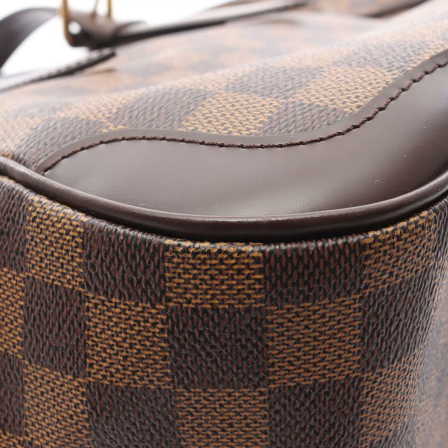 路易威登 Verona MM 單肩包 N41118 Damier 帆布棕色 Ebene 二手女士-5