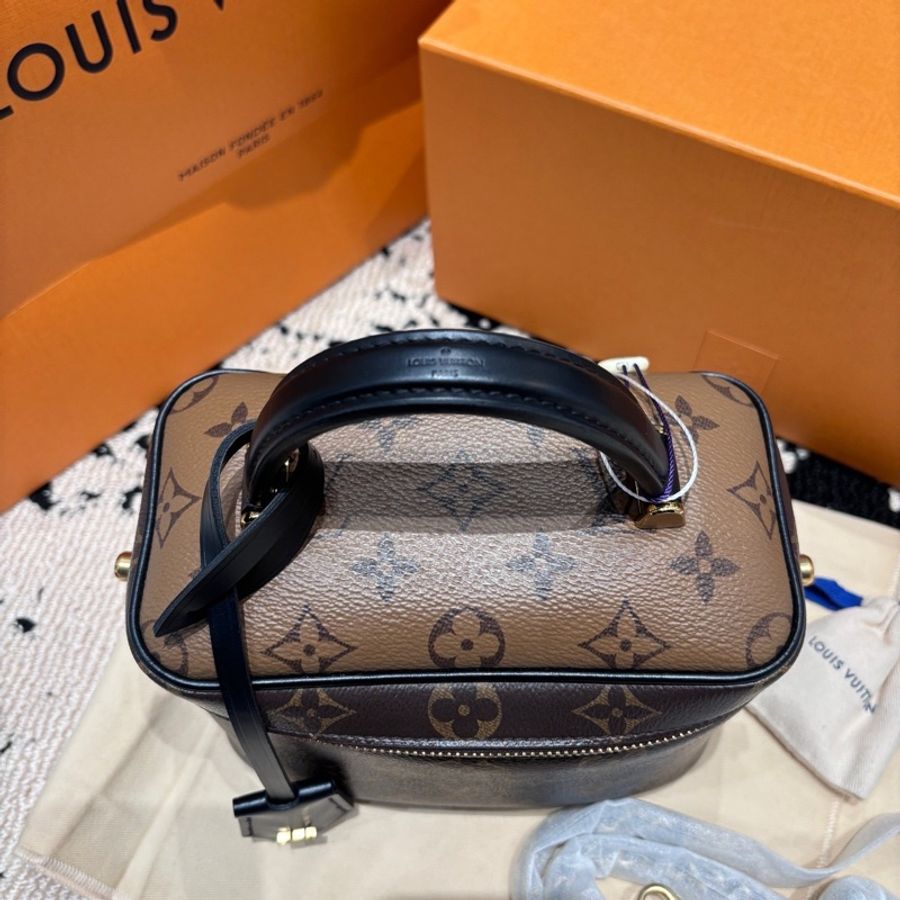 路易威登/Louis Vuitton Vanity  塗層帆布 化妝盒 約19 x 13 x 11-7