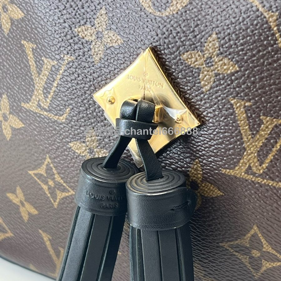 💗香緹國際精品💗365 Lv Saintonge 流蘇老花相機包 晶片款 狀況極好-8