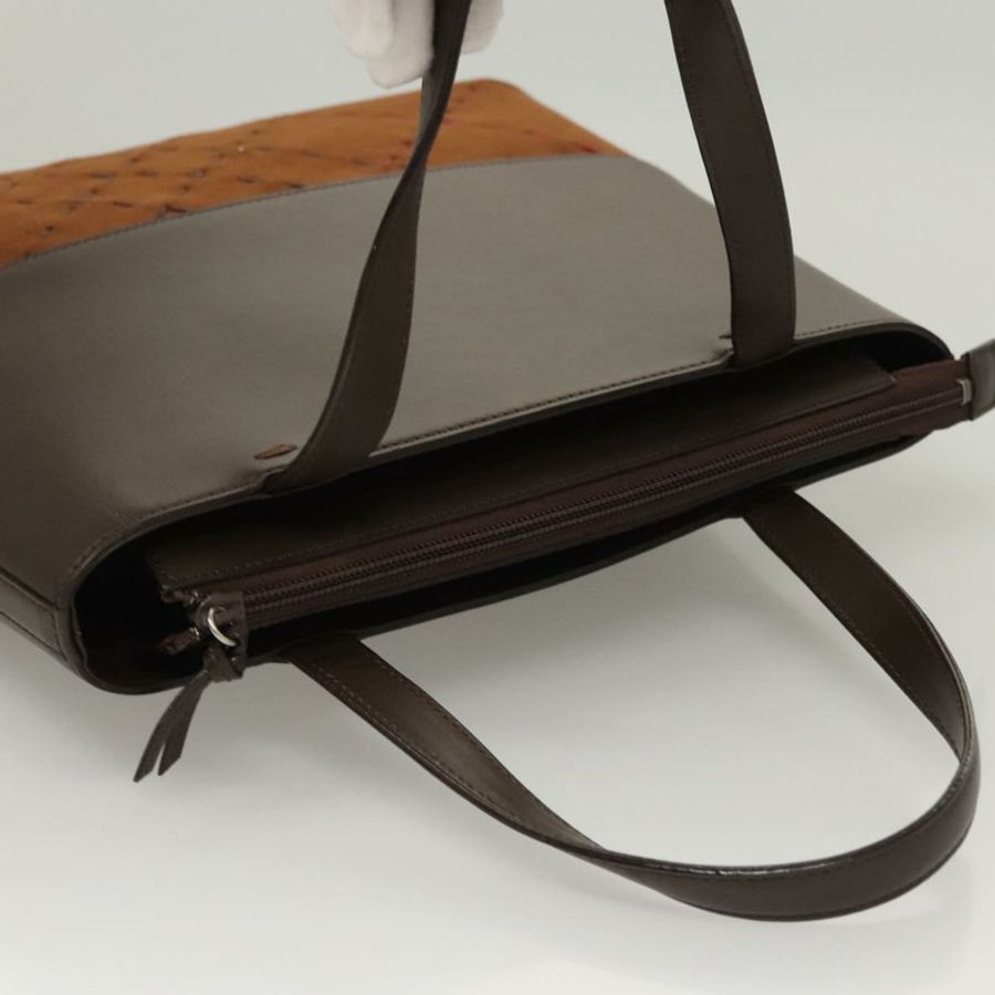 【日本直送】BURBERRY 手提包 棕色麂皮 正品 BA2670-5