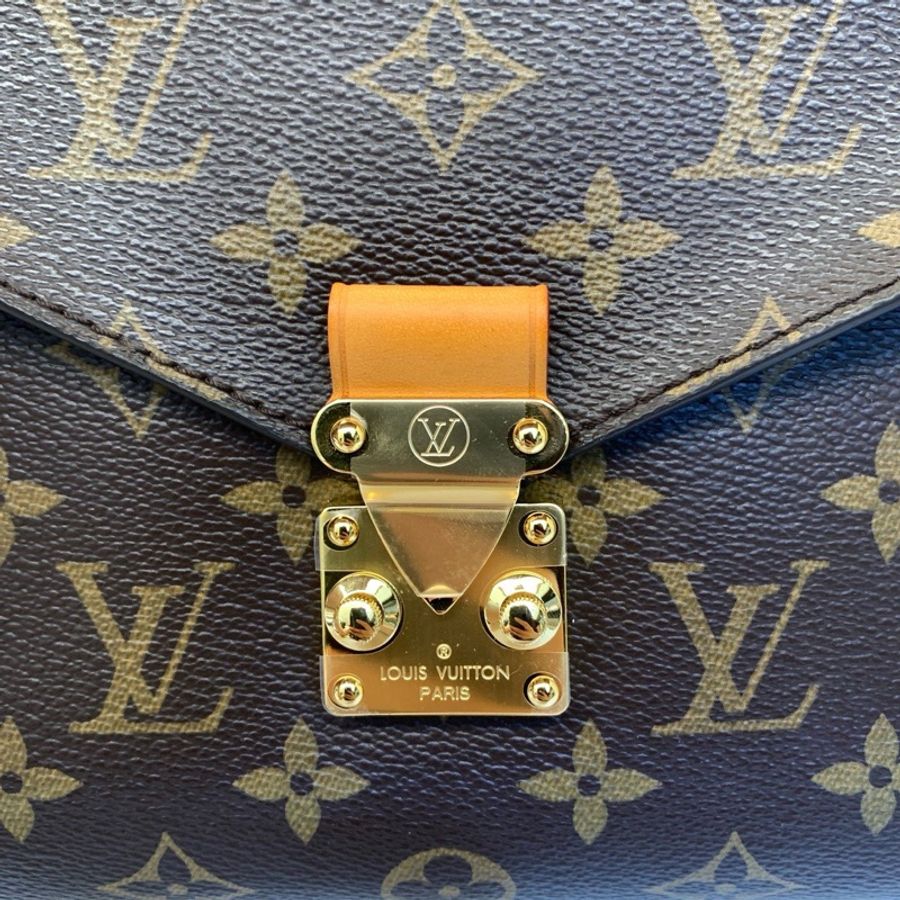 98新 LV路易威登 metis hobo 老花機場包 泫雅同款//雙條肩帶的大包 可斜挎/單肩/手提 容量超級大!-10