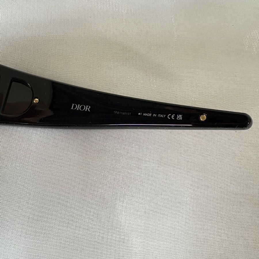 全新代購!Dior VeryDior 2025SS 髮箍墨鏡 M1U 黑色-3