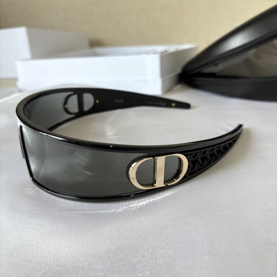 全新代購!Dior VeryDior 2025SS 髮箍墨鏡 M1U 黑色-4