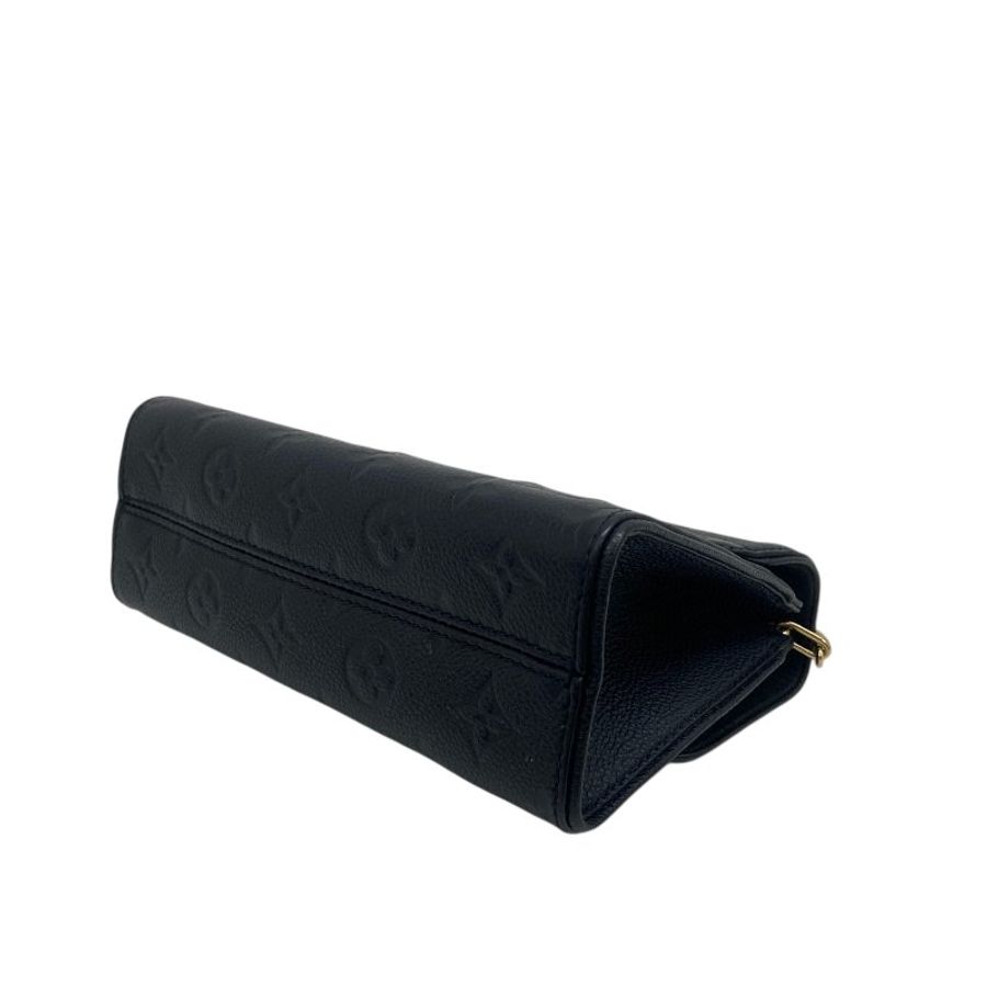 【LOUIS VUITTON】黑色 Monogram Empreinte Saint Sulpice 金扣 鏈條包(二手)K3439-6