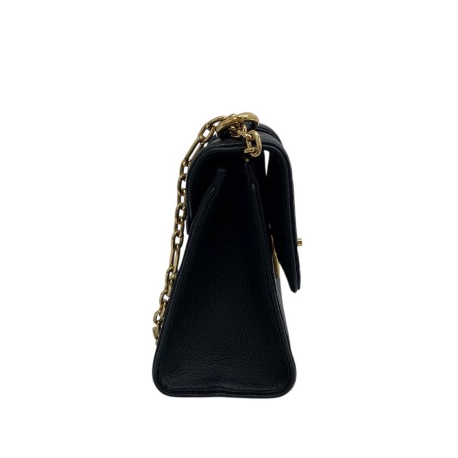 【LOUIS VUITTON】黑色 Monogram Empreinte Saint Sulpice 金扣 鏈條包(二手)K3439-9