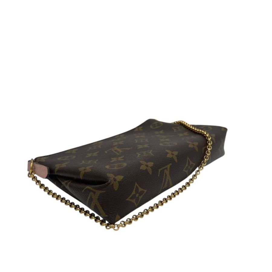 【LOUIS VUITTON】Monogram Pallas Clutch 啡色老花 傳奇信封包 金扣款 M41638(二手)J2449-6