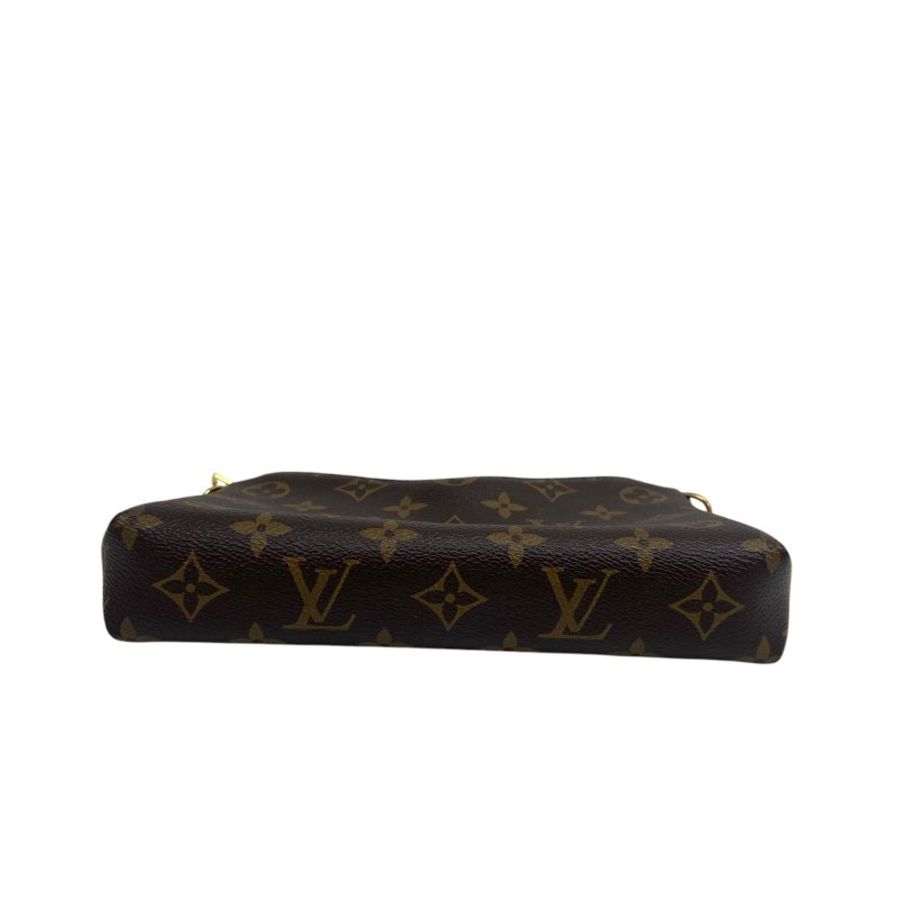 【LOUIS VUITTON】Monogram Pallas Clutch 啡色老花 傳奇信封包 金扣款 M41638(二手)J2449-8