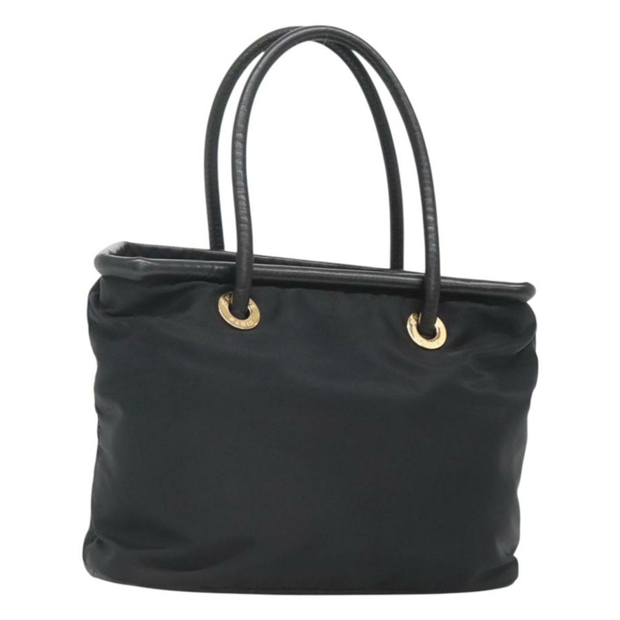 【日本直送】CELINE 尼龍托特包 黑色 金色 正品 126261-0
