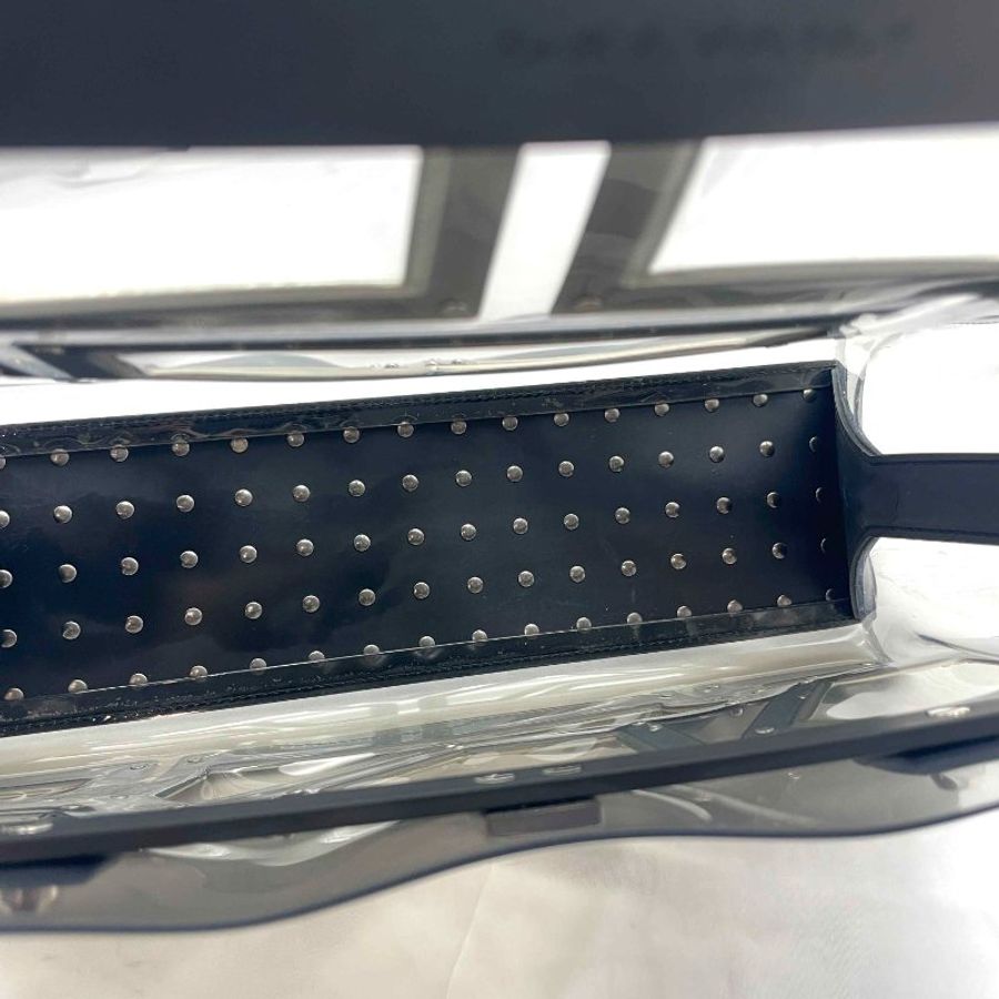 DELVAUX透明限量凱莉手提肩背包-6