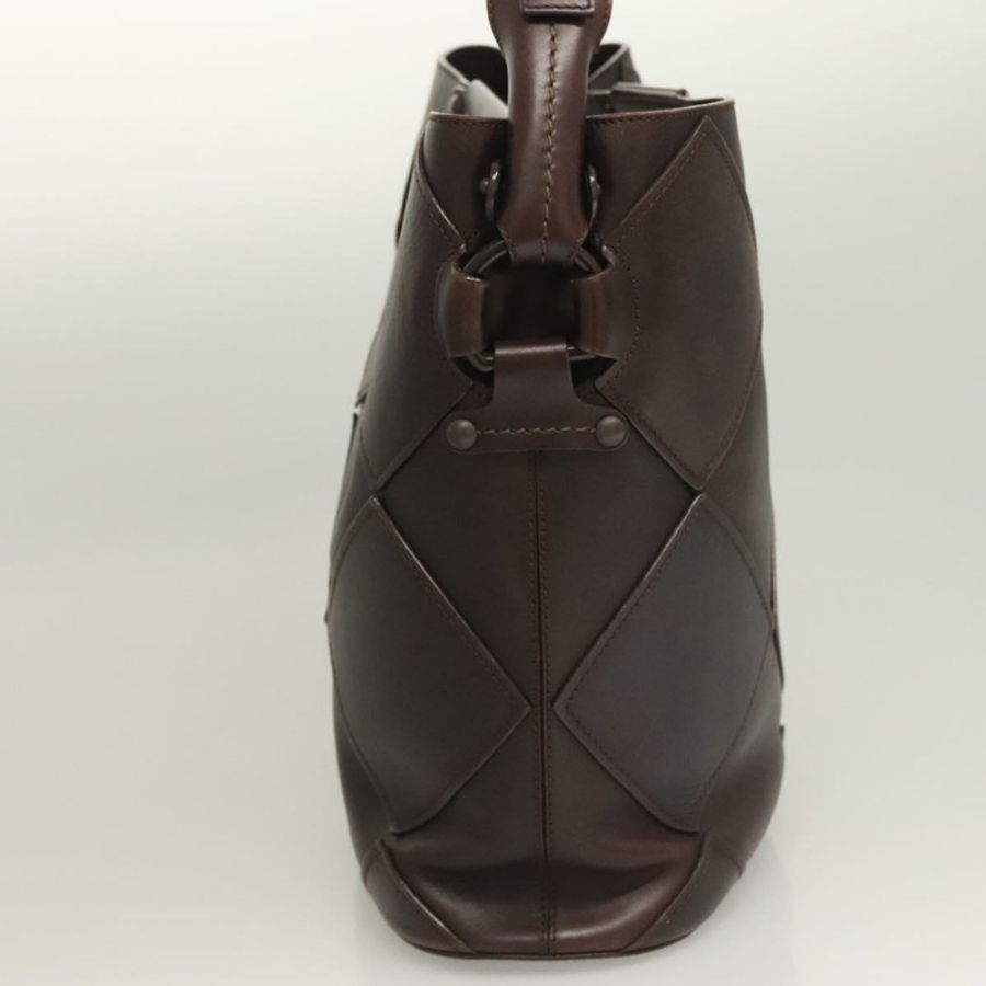 【日本直送】Salvatore Ferragamo 棕色皮革單肩包，正品，貨號 118651-3